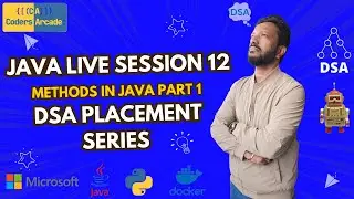 Java Live Session 12    Looping Statements Part 1    DSA Placement Series