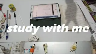 Study With Me Live  / Pomodoro 50/10 / Crackling Fire Sounds 95