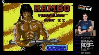 Rambo First Blood Part II - Commodore 64