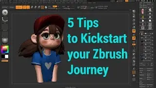 5 Tips to kickstart your Zbrush Journey