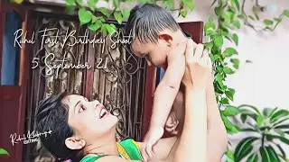 First Birthday Shoot | Ruhel | 5 Sep 21 | Rahul Khobragade