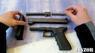 Glock 34 disassembly, assembly and cleaning of the gun