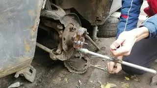 замена шпильки стапицы Mark II jzx90. Простой способ.