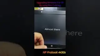 How to upgrade Windows 7 to 10 by using windows 7 old product key #shortsvideo #shortvideo #shorts