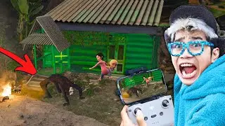 TEREKAM CCTV!!! Nampak Jelas Hantu Kayang Masuk Rumah UPIN, Panik IPIN DICULIK!!!