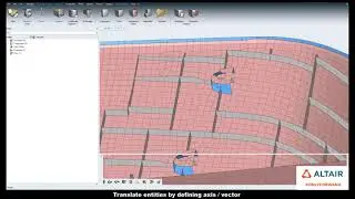 Learn HyperWorks  Interface - Transform Translate