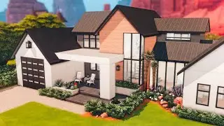 The Sims 4 Modern Farmhouse | NO CC | Stop Motion