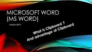 What is Clipboard?|| Uses of Clipboard