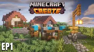 So I Started A New Minecraft Create Mod World... | Episode 1