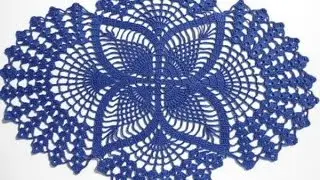 Вязание Ажурной САЛФЕТКИ Крючком - образцы работ - 2019 / Knitting openwork wipes Hook