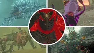Zelda: Tears of the Kingdom - All Main Story Bosses (NO DAMAGE) + Ending