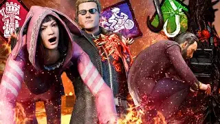 UNSTOPPABLE WESKER TAKES DOWN SABO BULLY SQUAD! INTENSE MATCH! | Dead By Daylight