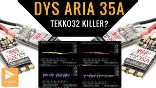 DYS Aria 35A ESC the Tekko32 Killer?  // DYS Aria ESC Review and Noise Test