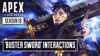 New BUSTER SWORD Interaction Voicelines - Apex Legends x Final Fantasy