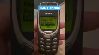 TMNT Theme on Nokia 3310 #shorts  #nokia  #nokia3310  #tmnt
