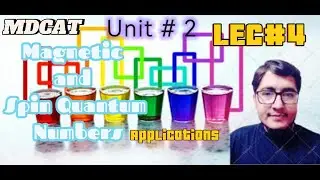 MDCAT I Atomic Structure I  Magnetic & Spin Q.N I Unit 2 | Lec # 4, By Prof.Rana Asif