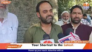 AIP Candidate for Sopore, Adv. Mursaleen, Submits Her Nomination Form