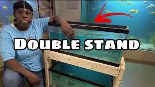 How to build a 20 gal long DOUBLE AQUARIUM STAND