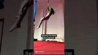 Awkward things that happen when you do aerial hoop. Pt 2