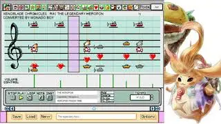 Xenoblade Chronicles : Riki the Legendary Heropon - Super Mario Paint