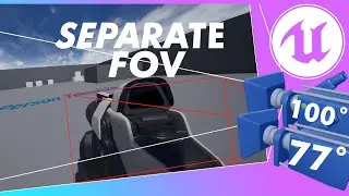 Separate Field Of View For Weapon Camera - UE4 FPS Camera [1/5]