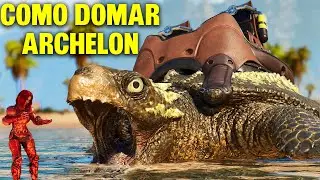 COMO DOMAR + LOCALIZAÇÃO E TODAS AS HABILIDADES DA ARCHELON! ARK Survival Ascended