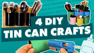 DIY: 4 Clever Decoration Ideas Made From Old Cans | REWIND