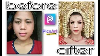 Belajar Cara Edit Foto Pengantin #3 (Sampai Bisa) Pics Art