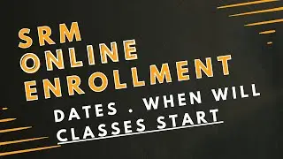 SRM Documents required for online Enrollment | When will SRM university online classes start #srm