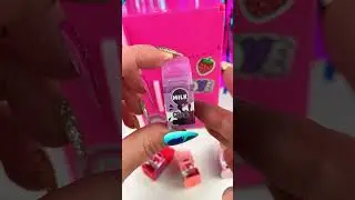 Cute Lip Balm Mini Fridge Satisying Video ASMR! 