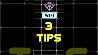 3 Wi-Fi Tips | Get Wi-Fi Password | Troubleshoot Wi-Fi Issues #shorts #wifi