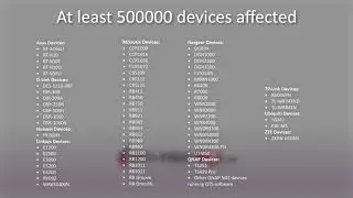 VPNFilter Malware Linksys, Netgear, TP Link, Asus, D Link, Ubiquiti