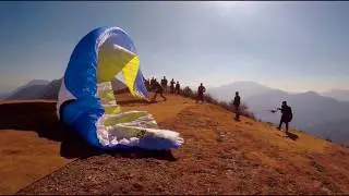 Shakrodi from the sky, by the river