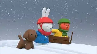 Miffy goes sledding! ❄️ | Miffy | Cartoons for kids