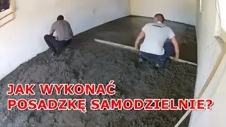 How to make a garage floor?