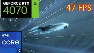 STAR CITIZEN: RTX 4070 ( Max Settings ) Mission on the Celin Moon ! (PTU) - MSI Vector