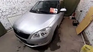 Skoda Fabia 2011г.в. Установка сигнализации с автозапуском StarLine s96 своими руками.