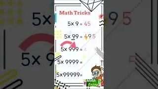 Multiplication tricks | ගුණ කිරීමේ උපක්‍රම | #shorts
