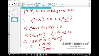 MA412, Lecture no 25 (Gram-Schmidt orthogonalization) by Tapas Chatterjee, IIT Ropar