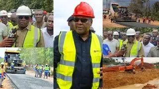 HOT🔥President Mahama Road Minister Angry Warns BIG PUSH Contractor to Terminate his Contract