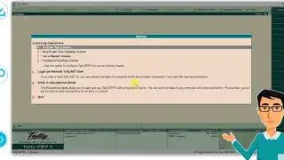How Insall Tally ERP9 and Activate Licence