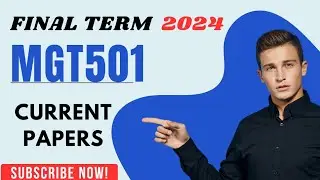 Mgt501 Final Term current papers 2024/Mgt501 Final papers/Mgt501 today paper/