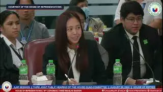 Cassandra Li Ong faces the House quad committee