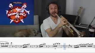 EXTREME Trumpet (impossible?) Playalong - Animaniacs theme