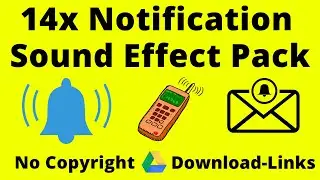 NOTIFICATION SOUND EFFECTS PACK (Google Drive Download) - No Copyright