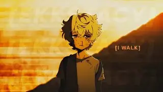 EKKSTACY - i walk this earth all by myself  (lyrics)「AMV」