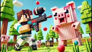 PIGS IS HERE!!! and Paintball | bloxd.io