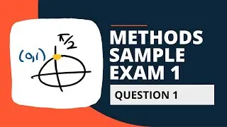 VCE Maths Methods Sample Exam 1 Answers | Question 1