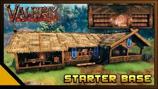 Valheim: The Perfect Starter Base -Stone Age to Iron Age- (Build Guide)