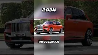 Evolution of RR CULLINAN 🔥(2018 ~ 2024) #shorts #virel #trending #rollsroyce